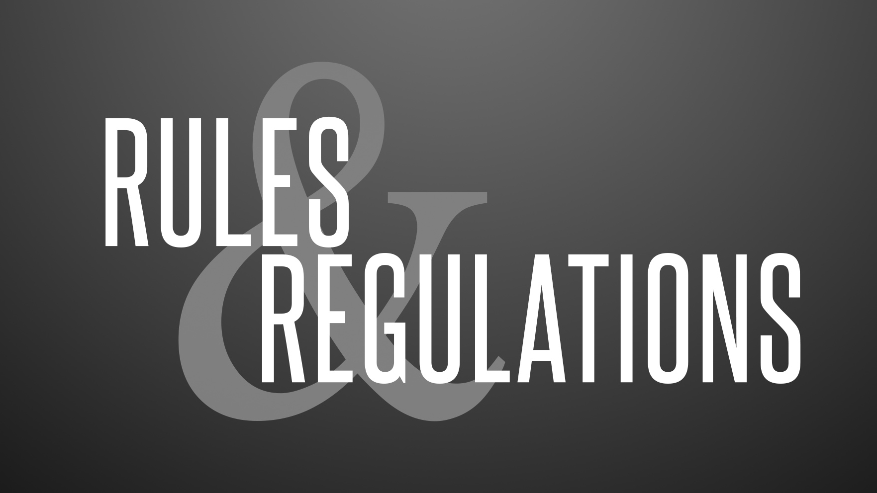 Tenant Rules And Regulations